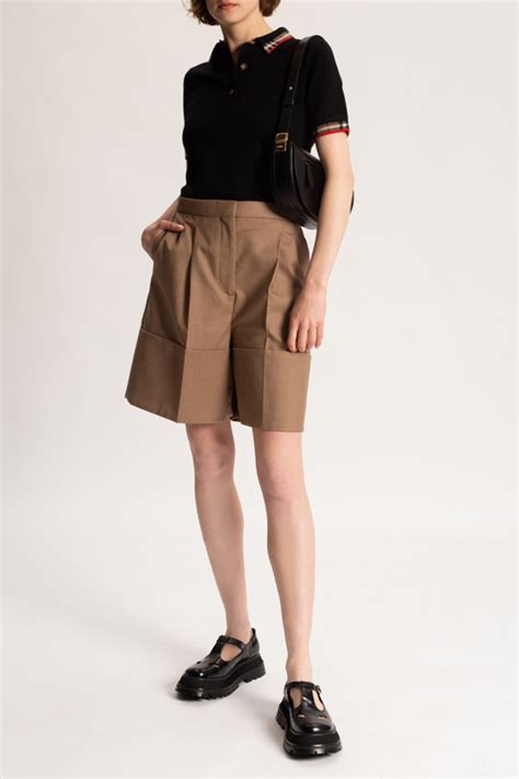 burberry wool shortz|Burberry clothing for women.